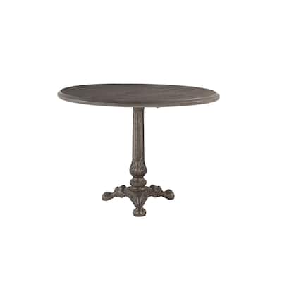 Anderson 40-Inch Weathered Gray Dining Table - Grey