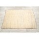 preview thumbnail 11 of 13, Gabbeh Modern Solid Hand Knotted Wool Persian Area Rug - 4'8" x 3'4"