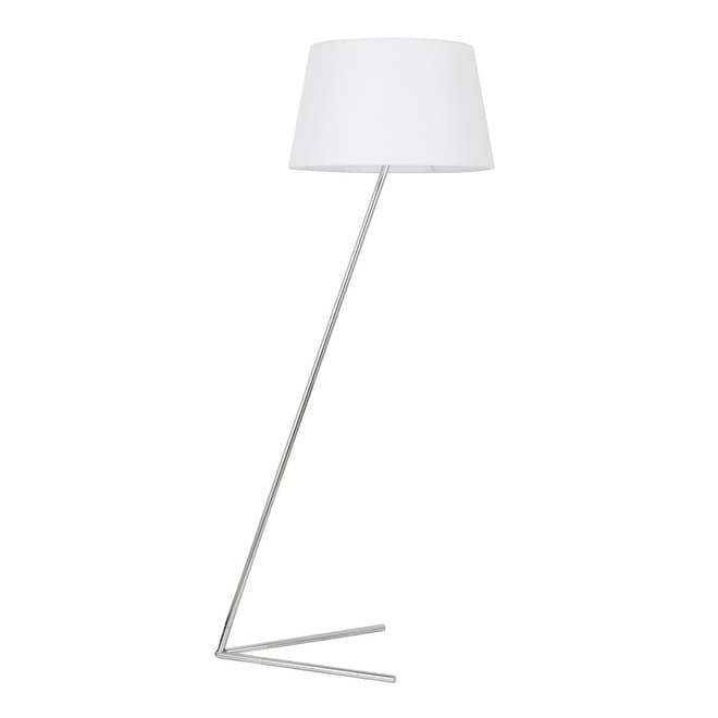 carlton chrome floor lamp