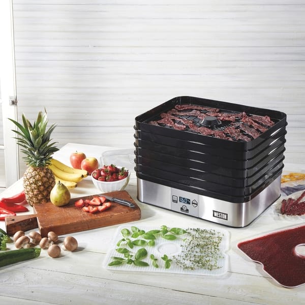 slide 2 of 7, Weston 6 Tray Digital Dehydrator Plus