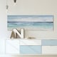 preview thumbnail 3 of 5, Porch & Den Jacob 'Beach On' Wrapped Canvas Print - Multi-Color