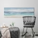 preview thumbnail 4 of 5, Porch & Den Jacob 'Beach On' Wrapped Canvas Print - Multi-Color