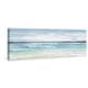 preview thumbnail 2 of 5, Porch & Den Jacob 'Beach On' Wrapped Canvas Print - Multi-Color
