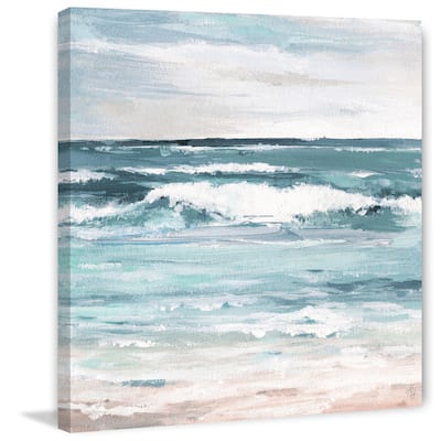 'Free as the Ocean' Painting Print on Wrapped Canvas - Multi-Color