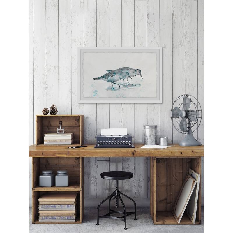 'Wild Birds' Framed Painting Print - Multi-Color