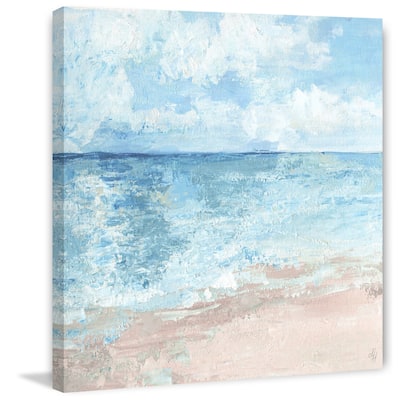 'As Free as the Ocean' Painting Print on Wrapped Canvas - Multi-Color