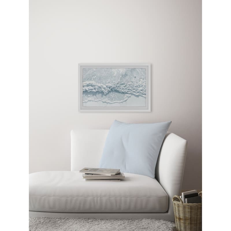 'Bubble Bath' Framed Painting Print - Multi-Color