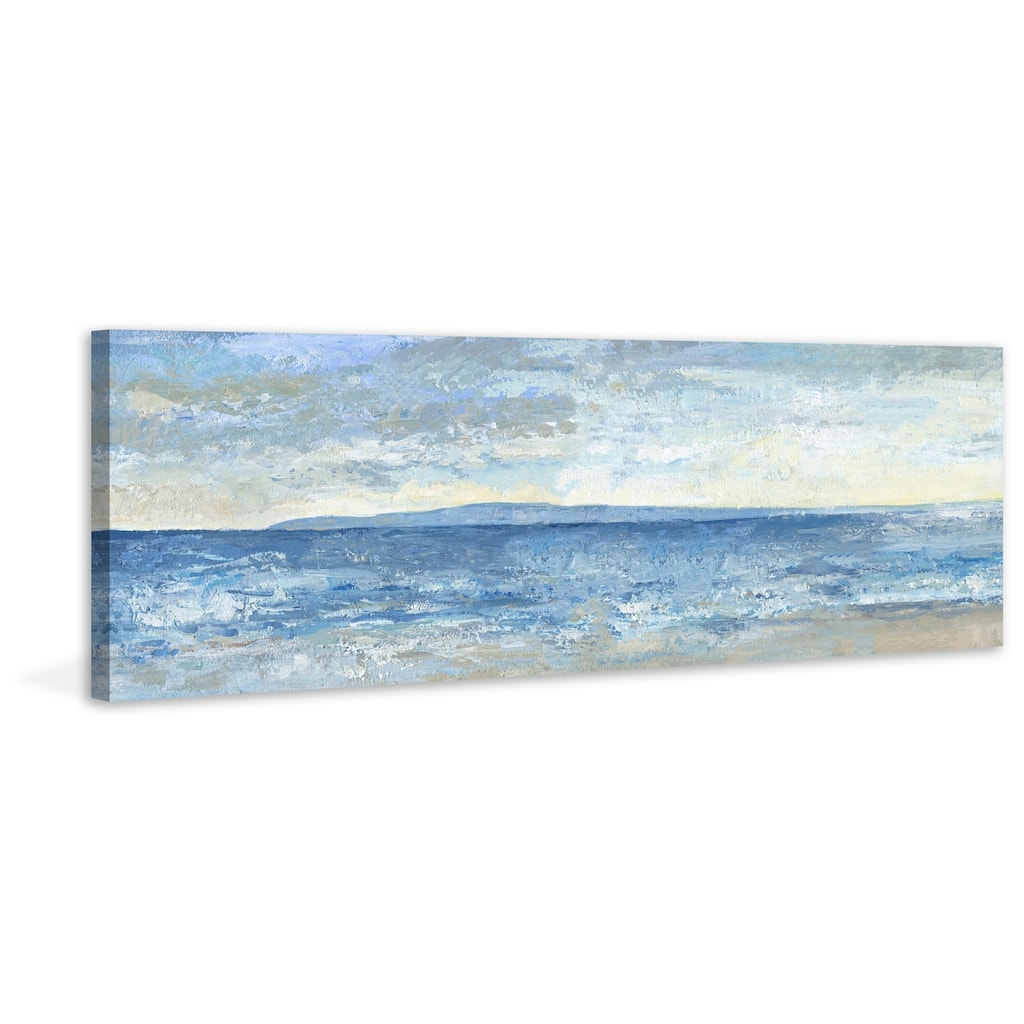 Porch & Den Jackie Beach Escape' Wrapped Canvas Print - Multi-Color