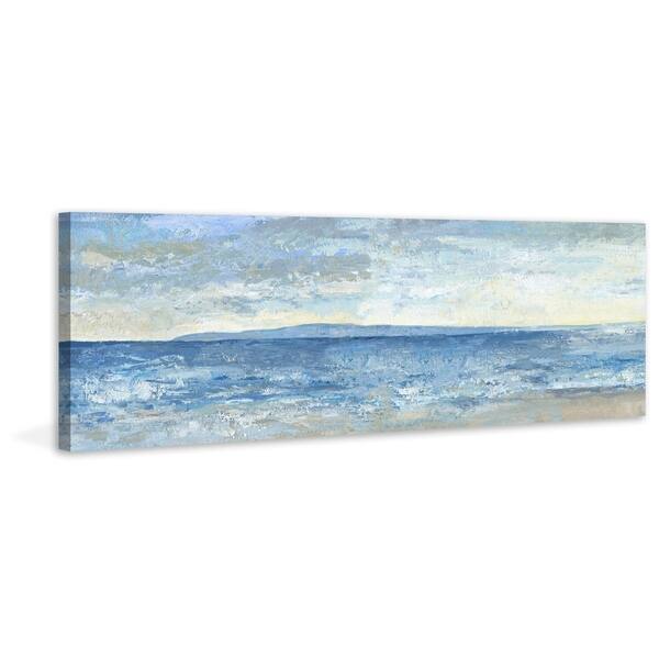 slide 2 of 7, Porch & Den Jackie Beach Escape' Wrapped Canvas Print - Multi-Color