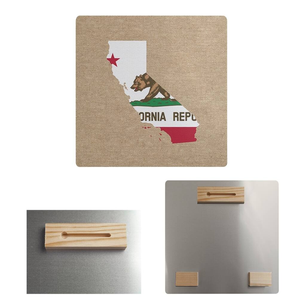 Katelyn Smith California State Flag Metal Print