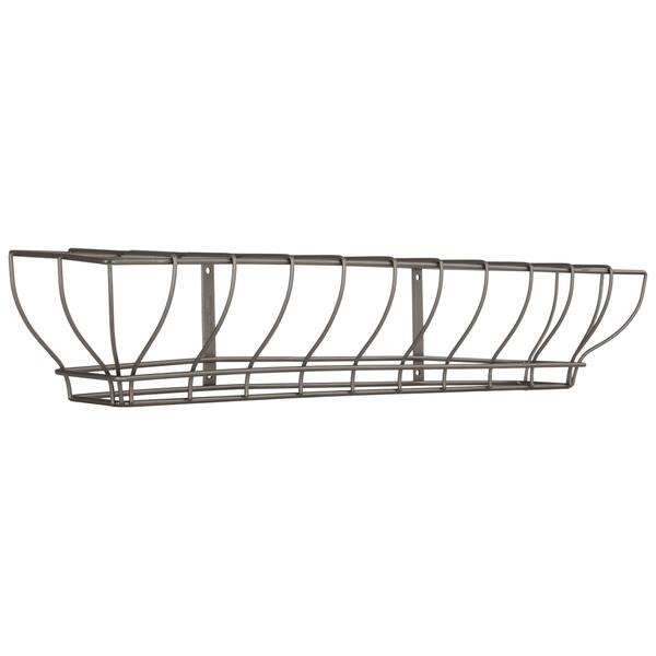 Shop Burnes Of Boston 24 Vintage Wire Wall Mount Basket Overstock 26978823