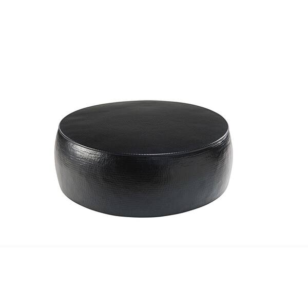 Black Cala Hammered Coffee Table Black Cala Hammered Coffee Table