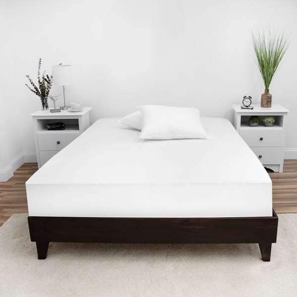 SwissLux Complete Mattress Encasement with Bed Bug Protection White