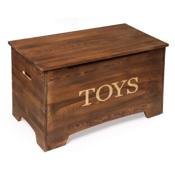 wooden toy box