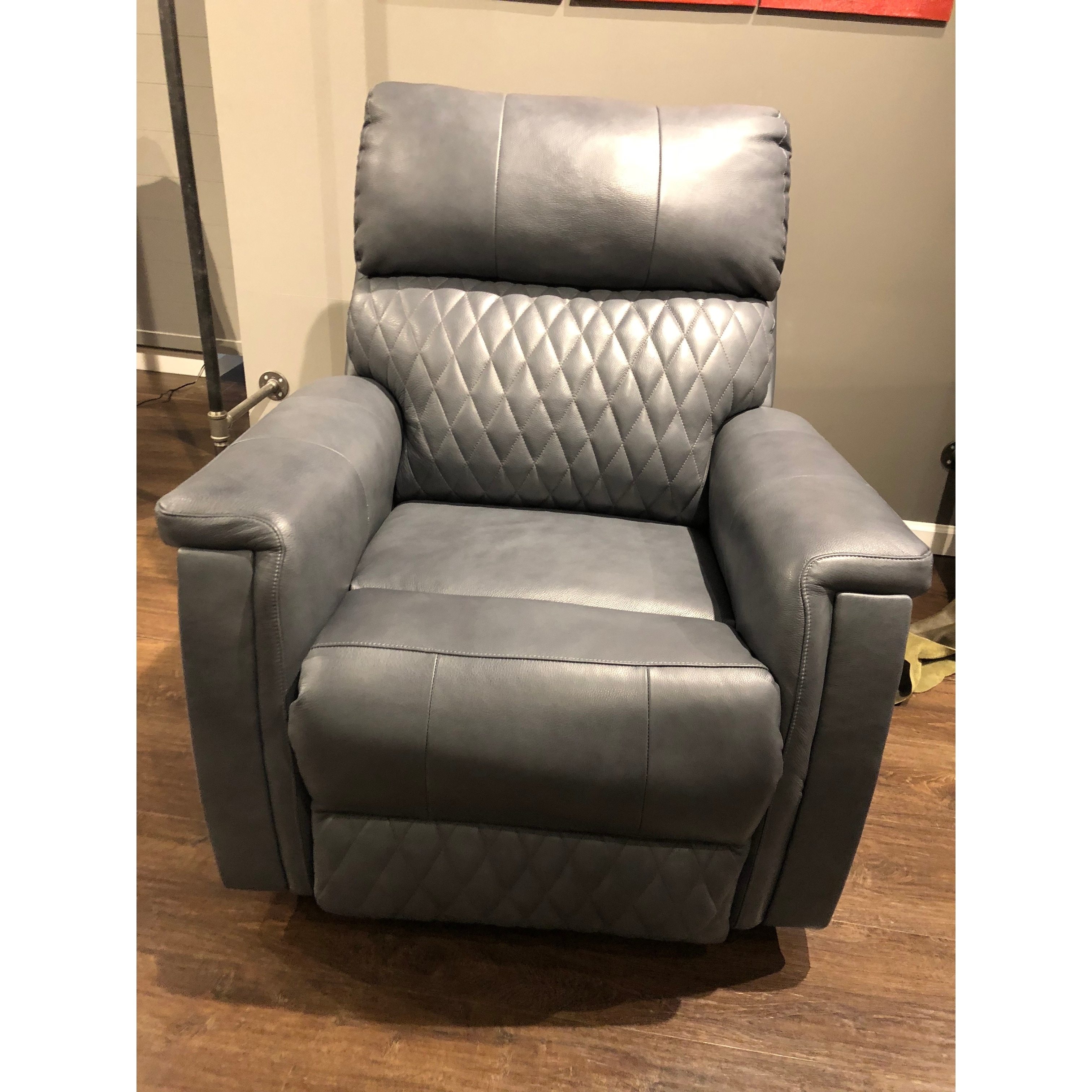 grey swivel rocker recliner