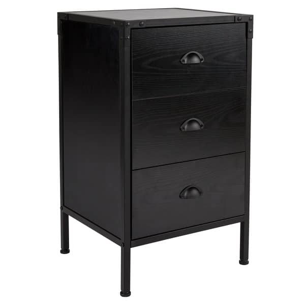 Shop 3 Drawer Storage Cabinet Free Shipping Today Overstock