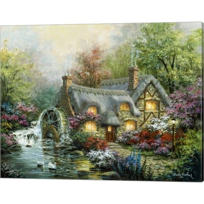 Nicky Boehme 'Country Retreat' Canvas Art