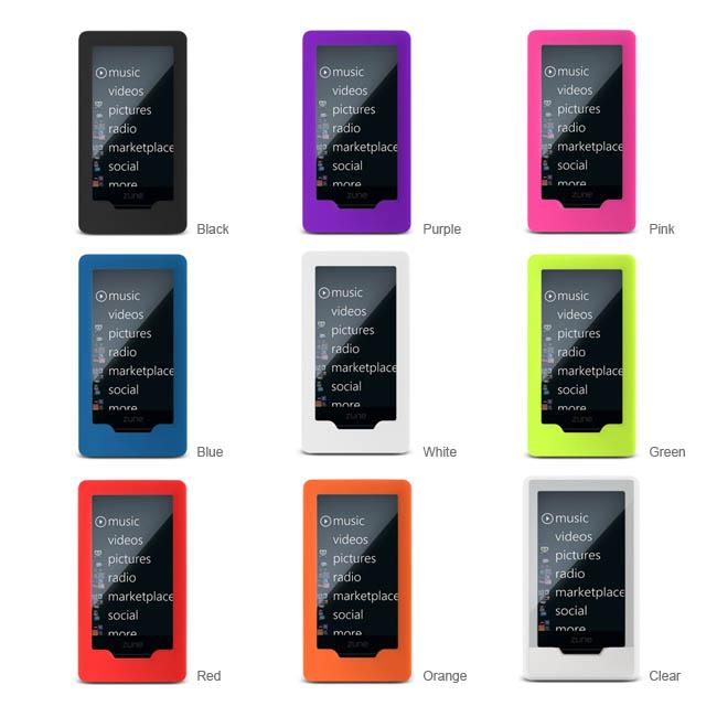 Silicone Zune Cases 40