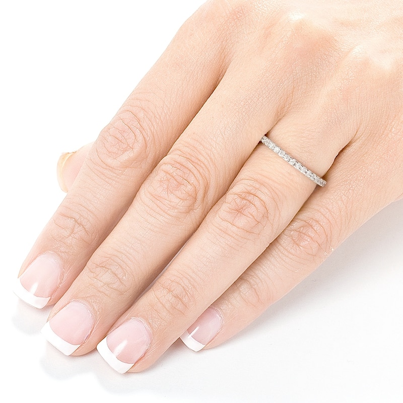 Kobelli 0.50 Carats Lab Grown Diamond 14k Solid Gold Round Eternity Prong-set Women's Wedding Band