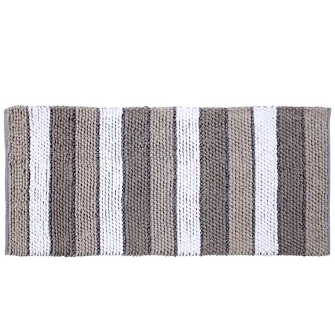 White Bath Rugs Online At Our Best Mats Soft Micro Chenille Oversized 22 X 60 Bath Rug
