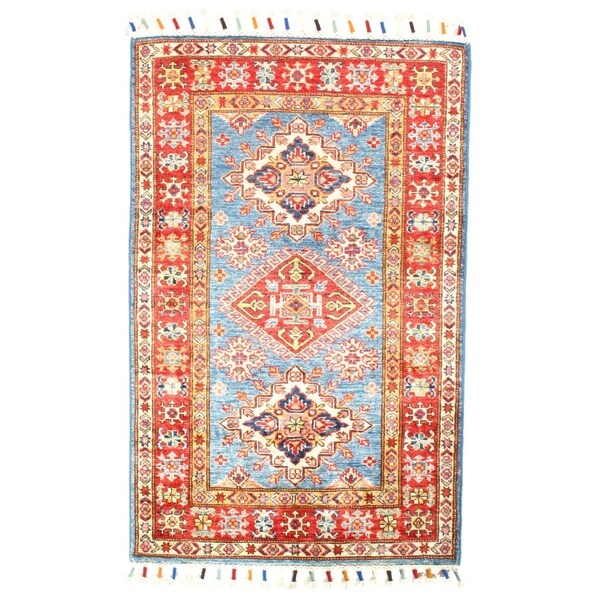 Pasargad DC Genuine Super Kazak Lamb's Wool - 2'9" X 4'2"