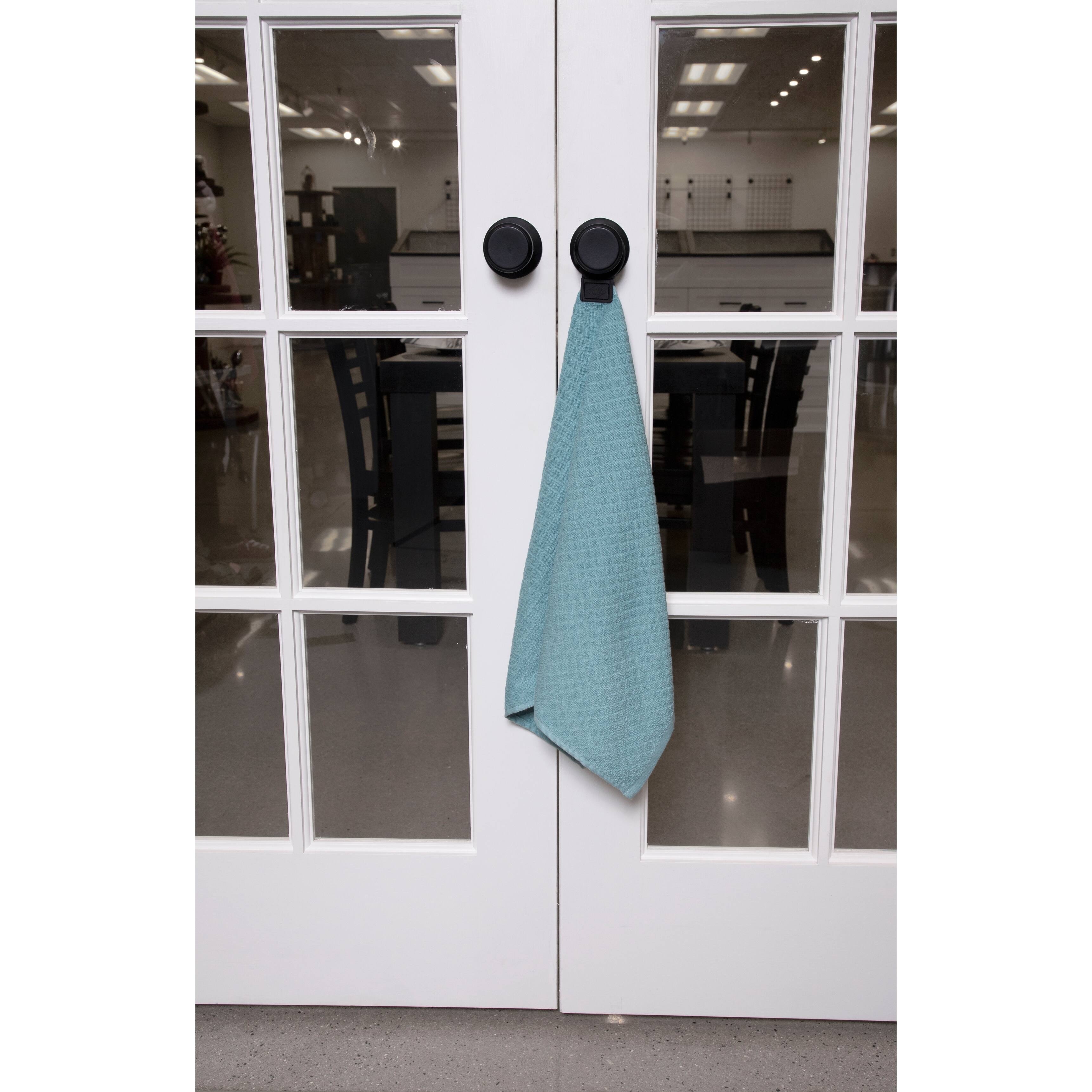 RITZ Hook and Hang Cotton Kitchen Towels (Set of 2) 18 x 28 Bed