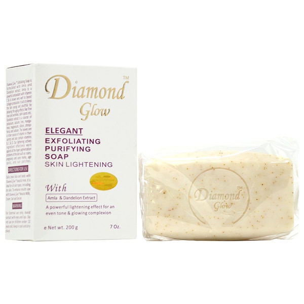 Diamond Glow Elegant Exfoliating 7-ounce Purifying Soap. Opens flyout.