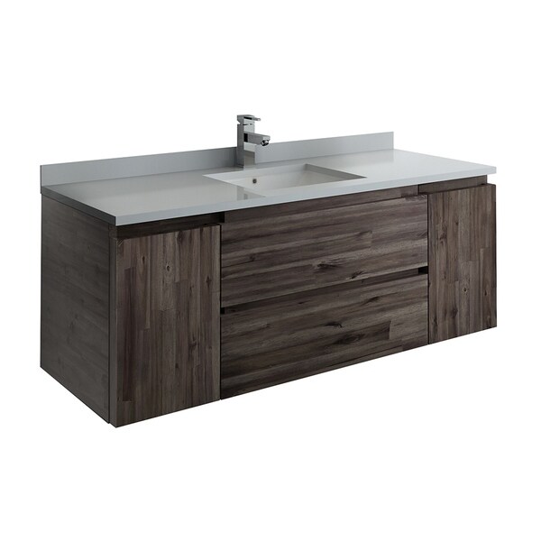 Fresca Formosa 53" Wall Hung Modern Bathroom Cabinet