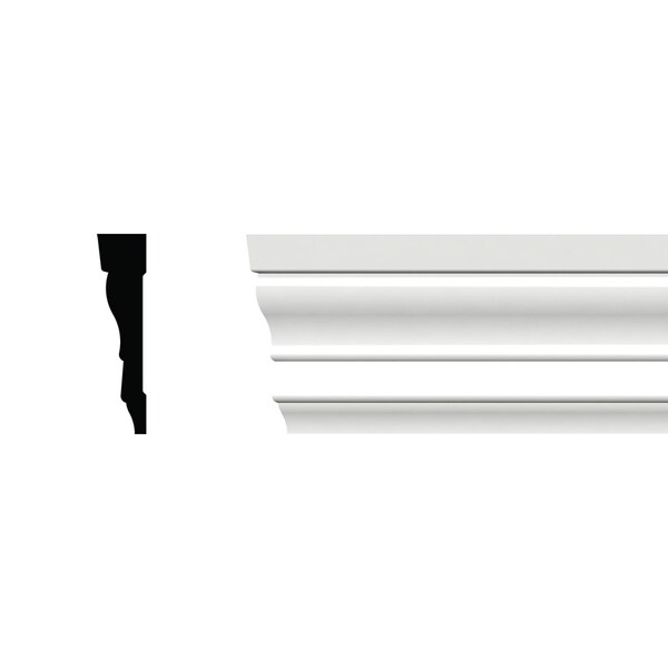 2 5//8H x 5//8P x 94 1//2L Hillsborough Window /& Door Casing