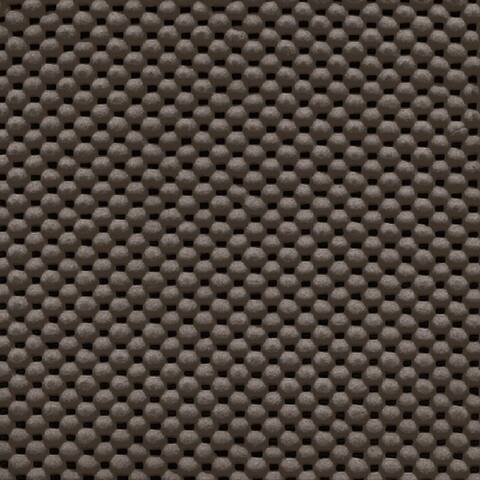 Magic Cover Thick Grip Non-Adhesive Shelf Liner, 12-Inch by 4-Feet, Black, Pack of 6