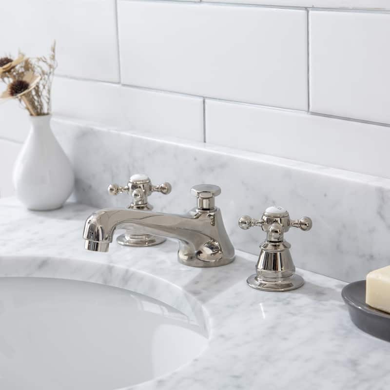 Embassy 30 Inch Wide Single Wash Stand, P-Trap, Counter Top with Basin, and F2-0009 Faucet included