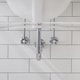 preview thumbnail 7 of 22, Embassy 30 Inch Wide Single Wash Stand, P-Trap, Counter Top with Basin, and F2-0012 Faucet included