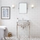 preview thumbnail 10 of 22, Embassy 30 Inch Wide Single Wash Stand, P-Trap, Counter Top with Basin, and F2-0012 Faucet included