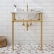 preview thumbnail 20 of 22, Embassy 30 Inch Wide Single Wash Stand, P-Trap, Counter Top with Basin, and F2-0012 Faucet included