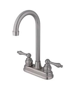 Victorian Satin Nickel Bar Faucet. Opens flyout.