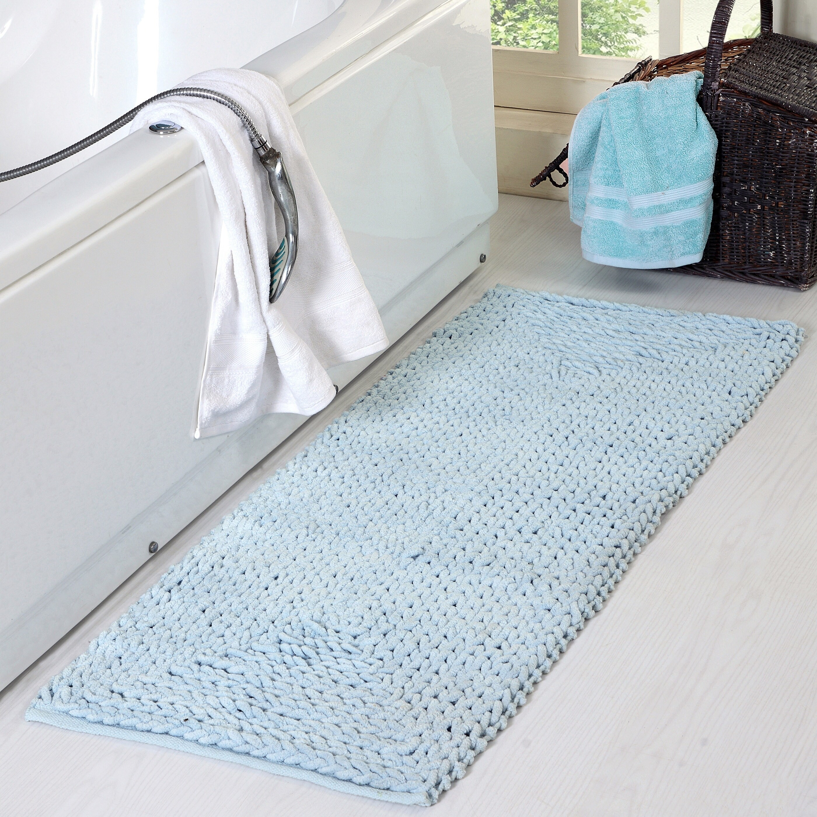 oversized bath mat