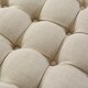 preview thumbnail 27 of 35, Silver Orchid Holm Velvet or Linen Round Tufted Ottoman