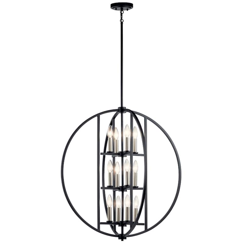 Kichler Samural Black Chandelier