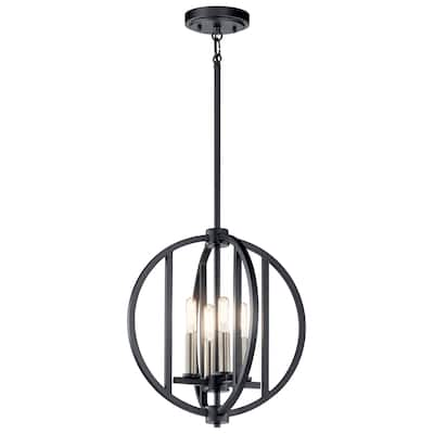 Kichler Samural Black Chandelier