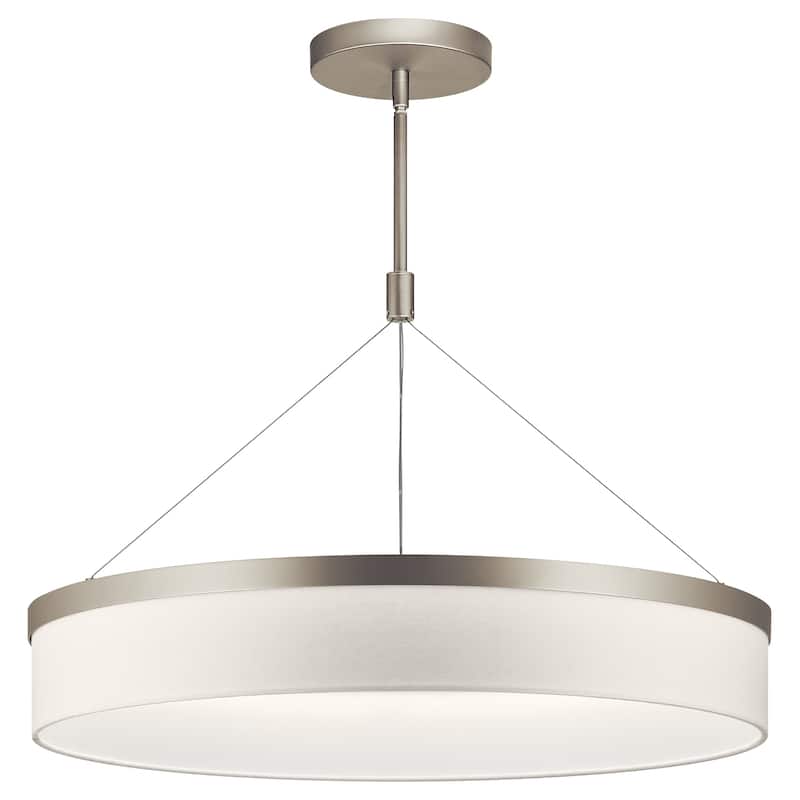 Kichler Mercel 3-light Chandelier - Less than 60 Watts - Nickel Finish
