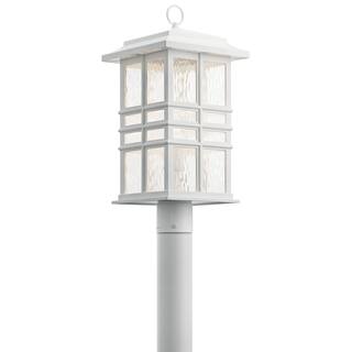Kichler Beacon Square 1-light White Post Lantern