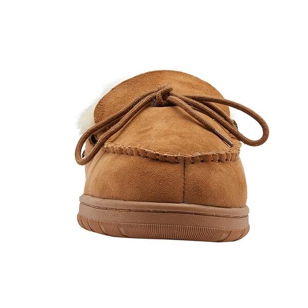 lamo women's fleece moccasins