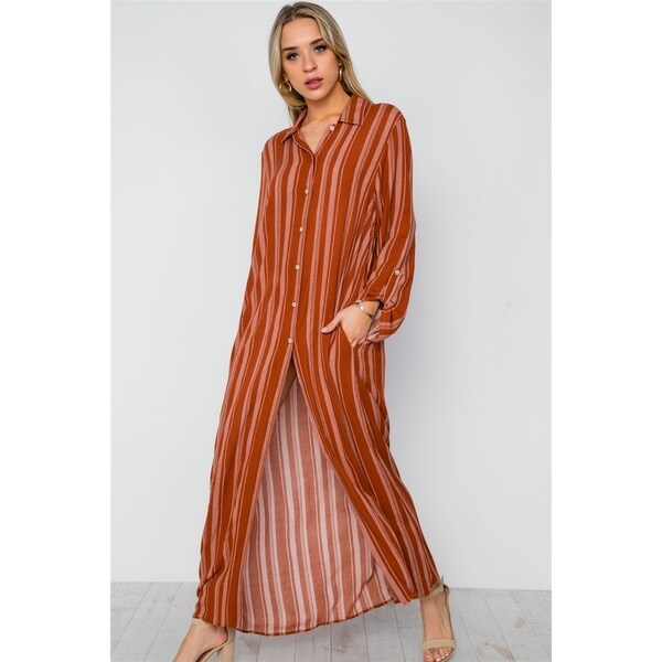 maxi tunic shirt