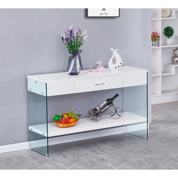 Shop Best Quality Furniture Modern Lacquer Console Table - Free