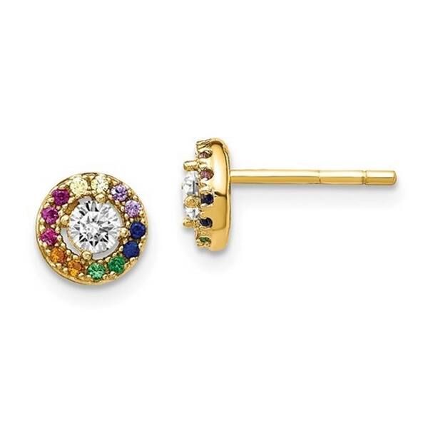 Shop Curata 14k 925 Sterling Silver Rhodium Or Gold Plated