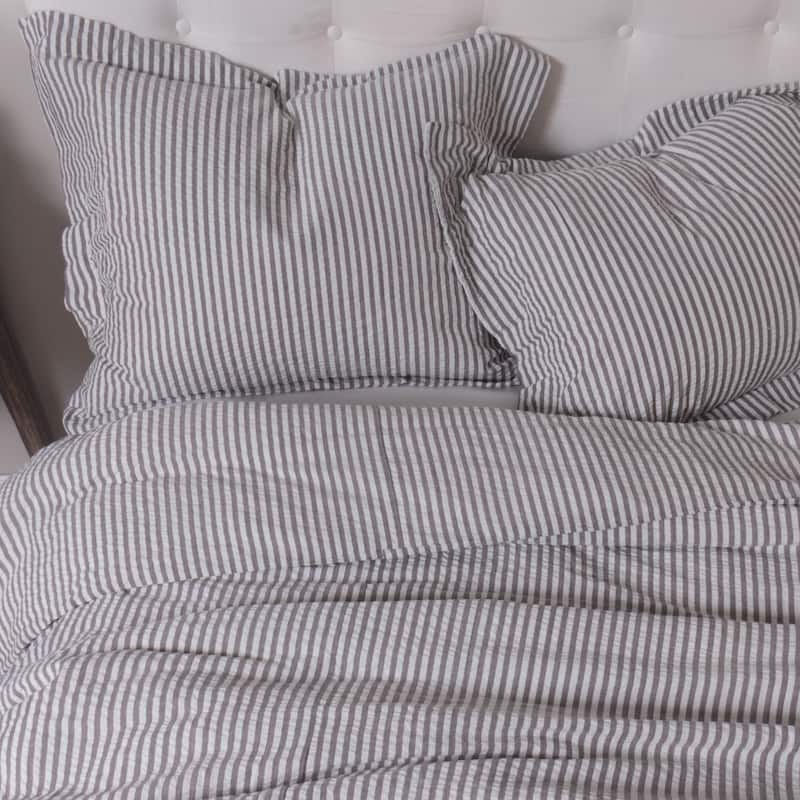 Connor Cotton Seersucker Duvet Cover Set