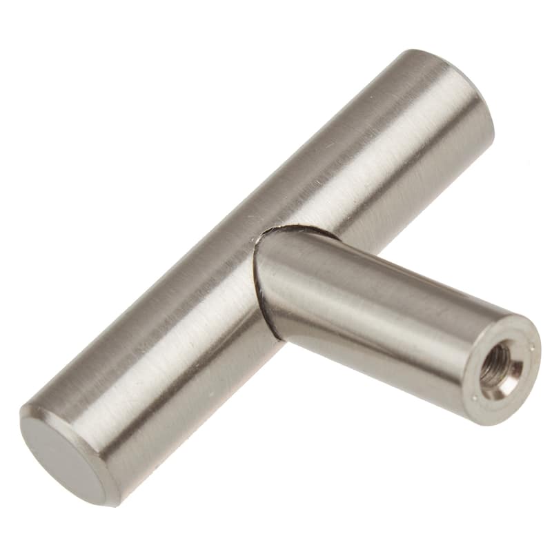 GlideRite 2-inch Stainless Steel Cabinet T Knob (Pack of 25)
