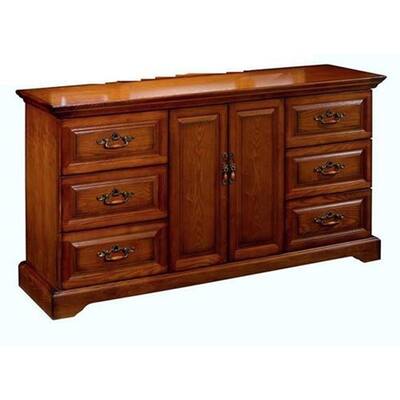 Honey Creek Caramel 6-drawer Dresser