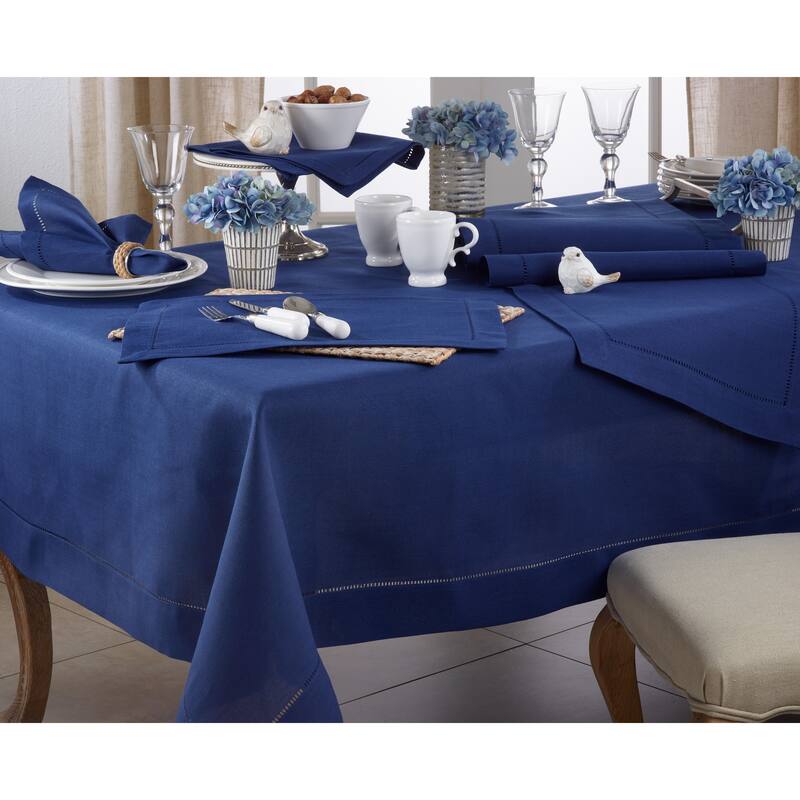 Classic Hemstitch Border Tablecloth