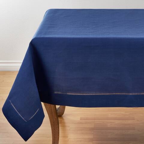 Classic Hemstitch Border Tablecloth